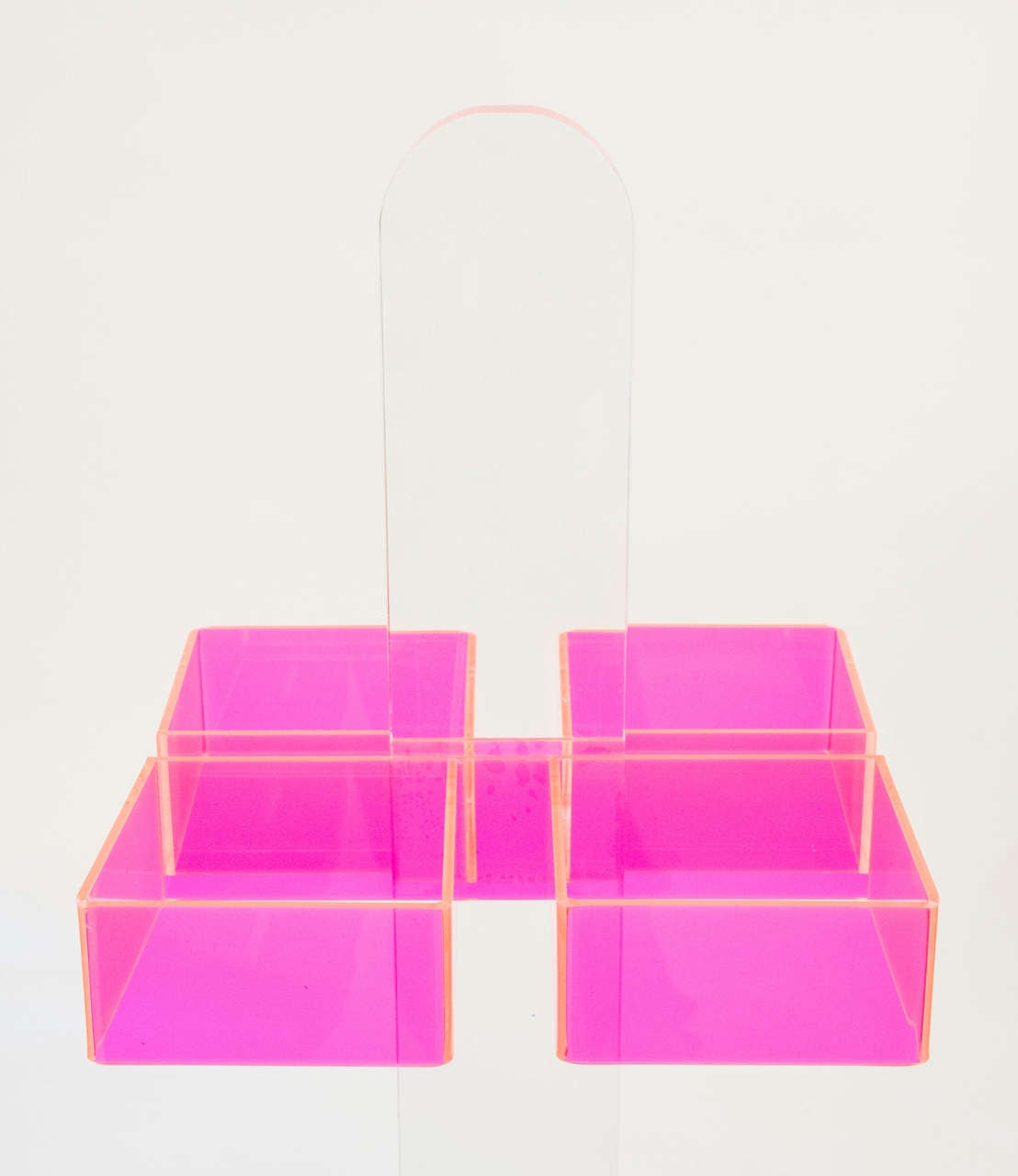 Hand-Crafted Lucite/Acrylic Umbrella Stands